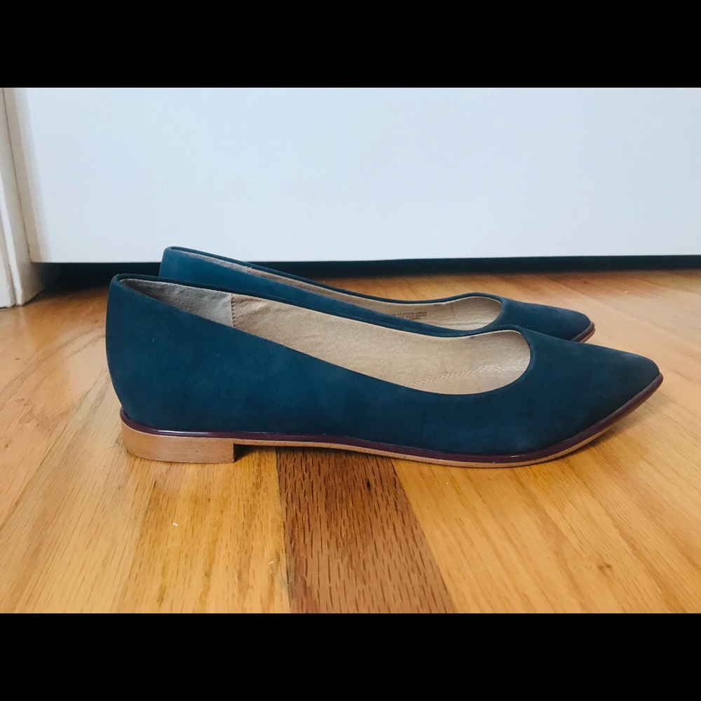 Splendid Navy Flats 8.5